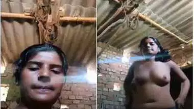 Pretty Indian girl takes clothes off and poses naked in front of cam