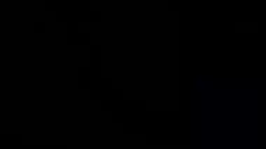 Lovers in restaurant having romance and GF sucking dick