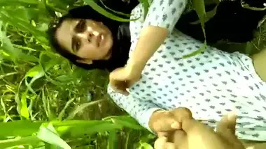 In jungle cute wife