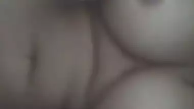 Cute girl showing her boobies
