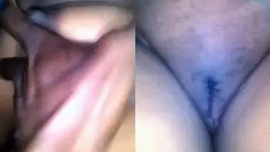 Desi nude wife caught and pressing boobs by hubby