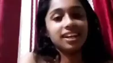 Firm boobs mallu GF removing bra and topless video call