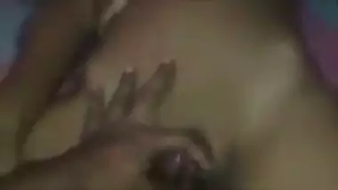 Meghana nipple squeeze and pussy exploration