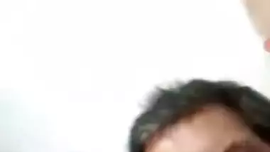 Old man enjoys a nude video call with another couple